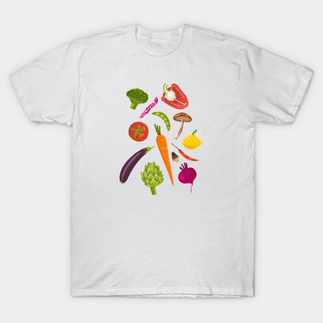 Love Your Vegetables T-Shirt by Das Brooklyn